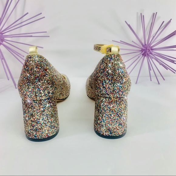 The Fix ,Margot /Multicolor Ankle Strap Block Heel - Picture 5 of 8